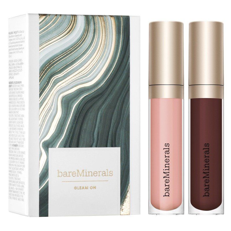 bareMinerals Gleam On - Full Size Mineralist Lip Gloss-Balm Duo (Worth - Image 1