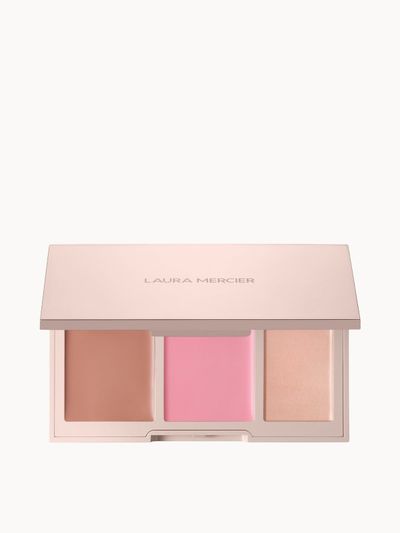 LAURA MERCIER Bonne Glow Cream Face Palette 11g (Various Shades) - Bisou