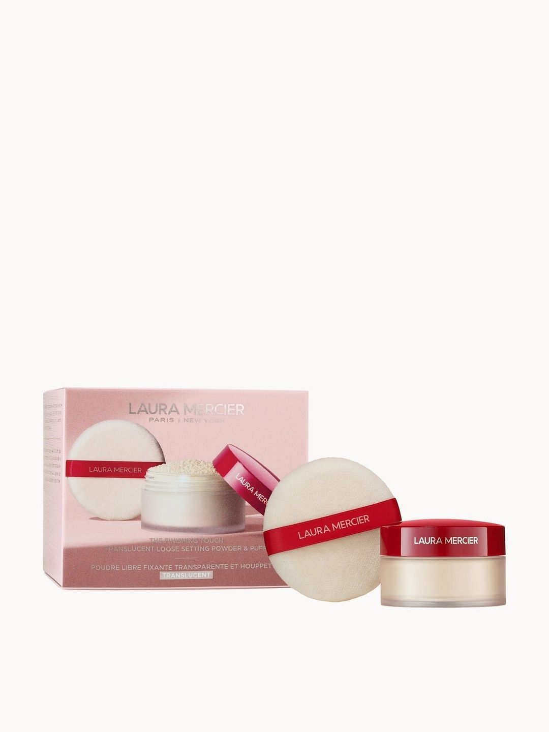 Laura Mercier The Finishing Touch Translucent Loose Setting Powder & Puff - Translucent 29g (Worth £55.50) - Image 1