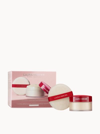 Laura Mercier The Finishing Touch Translucent Loose Setting Powder & Puff - Translucent 29g (Worth £55.50)