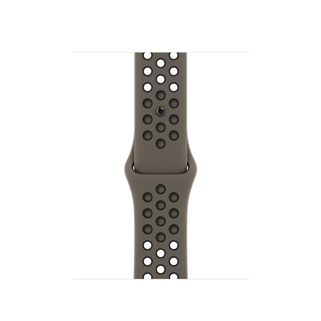 Apple 41mm Olive Grey/Black Nike Sport Band - Image 1