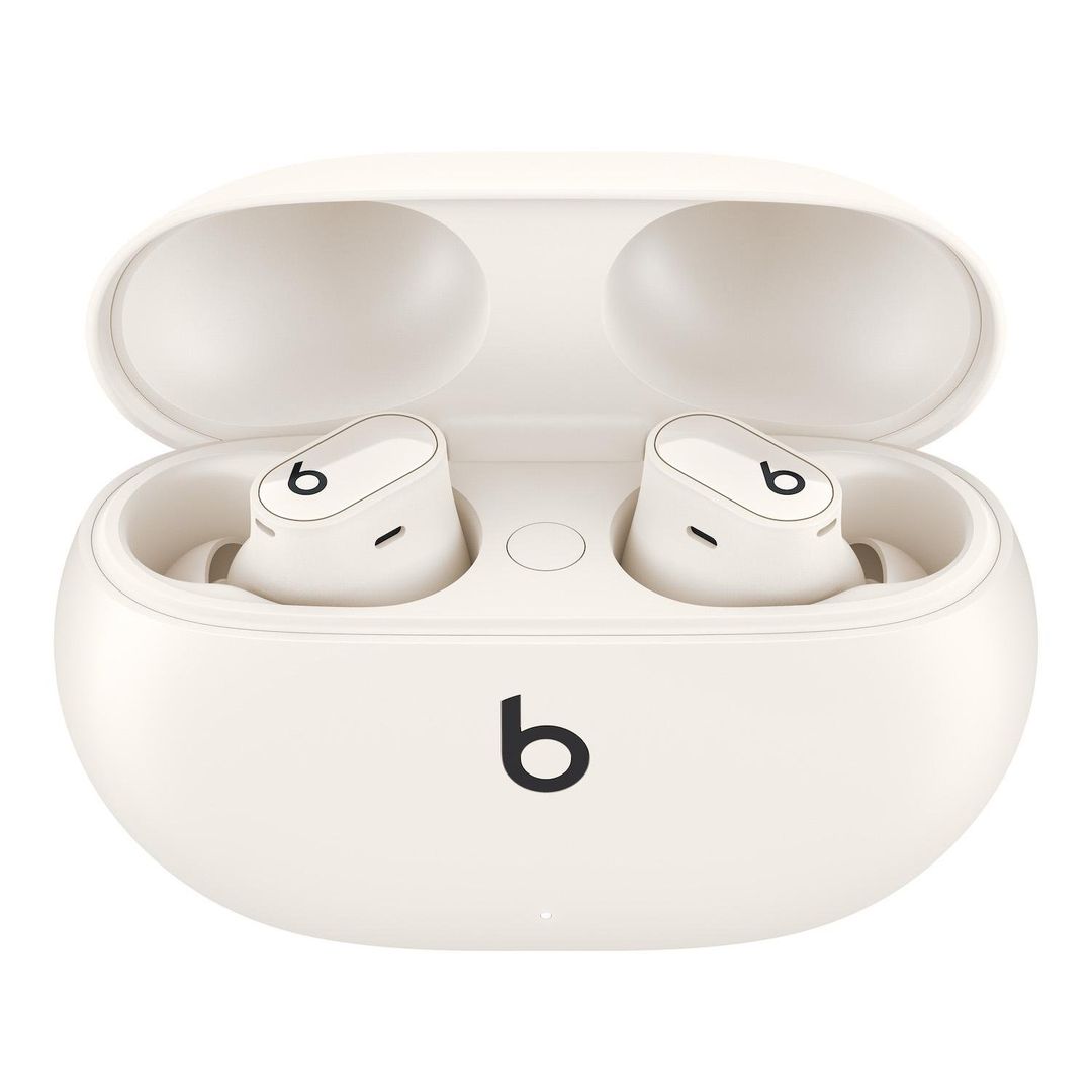 BEATS Studio Buds Wireless Bluetooth Noise-Cancelling Earbuds - White, White - Image 1