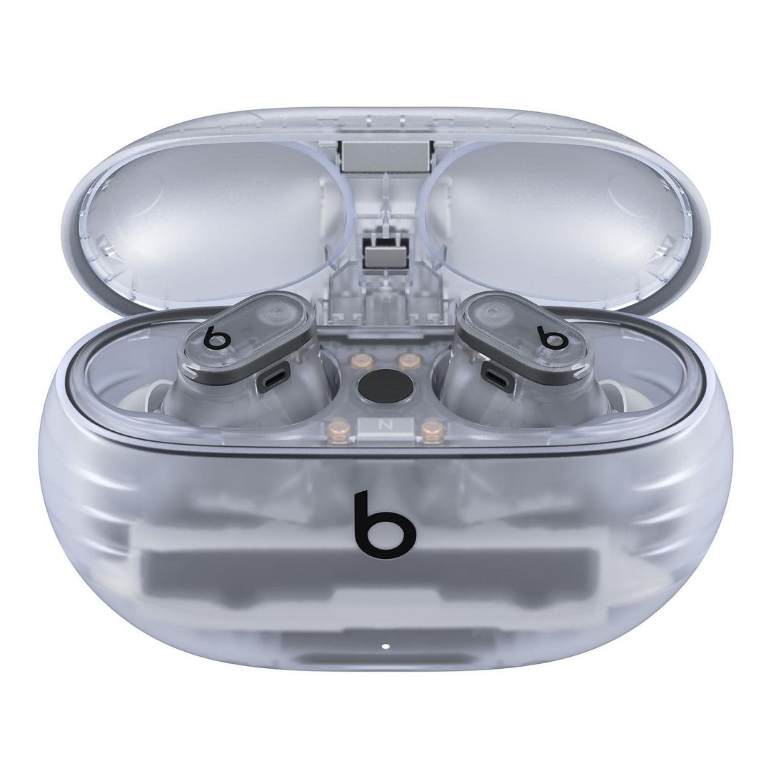 BEATS Studio Buds Wireless Bluetooth Noise-Cancelling Earbuds - Clear, Clear - Image 1