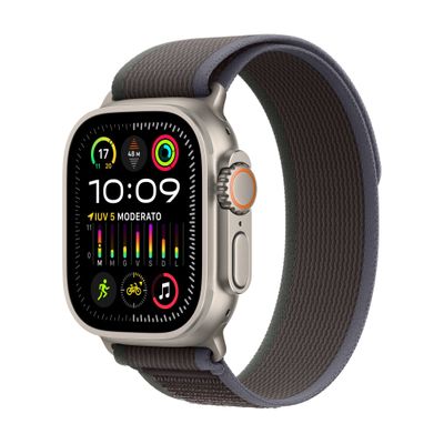 Apple Watch Ultra 2 GPS + Cellular. 49mm Titanium Case w/ Blue/Black T