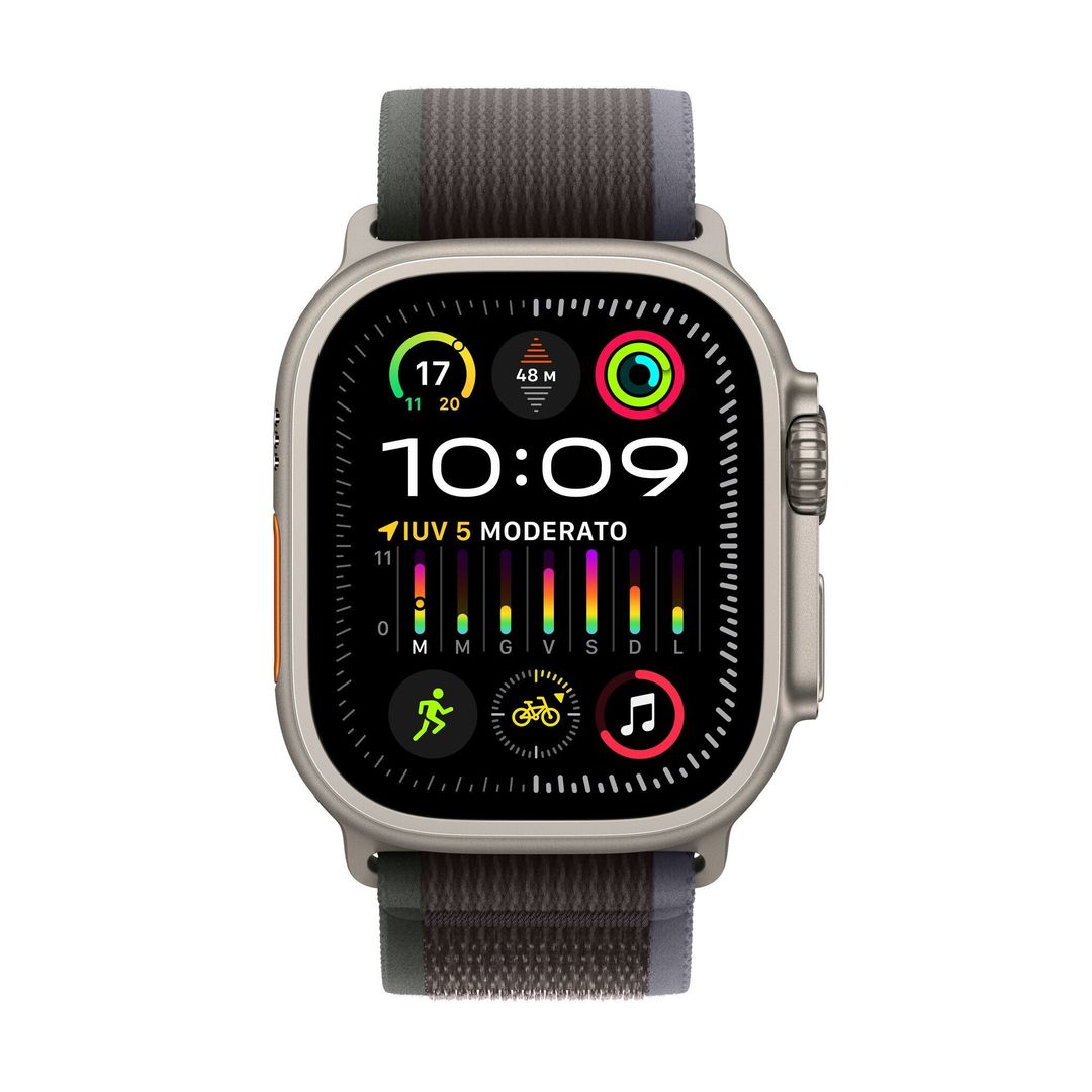 Apple Watch Ultra 2 GPS + Cellular. 49mm Titanium Case w/ Blue/Black T - Image 1