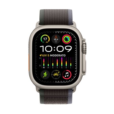 Apple Watch Ultra 2 GPS + Cellular. 49mm Titanium Case w/ Blue/Black T