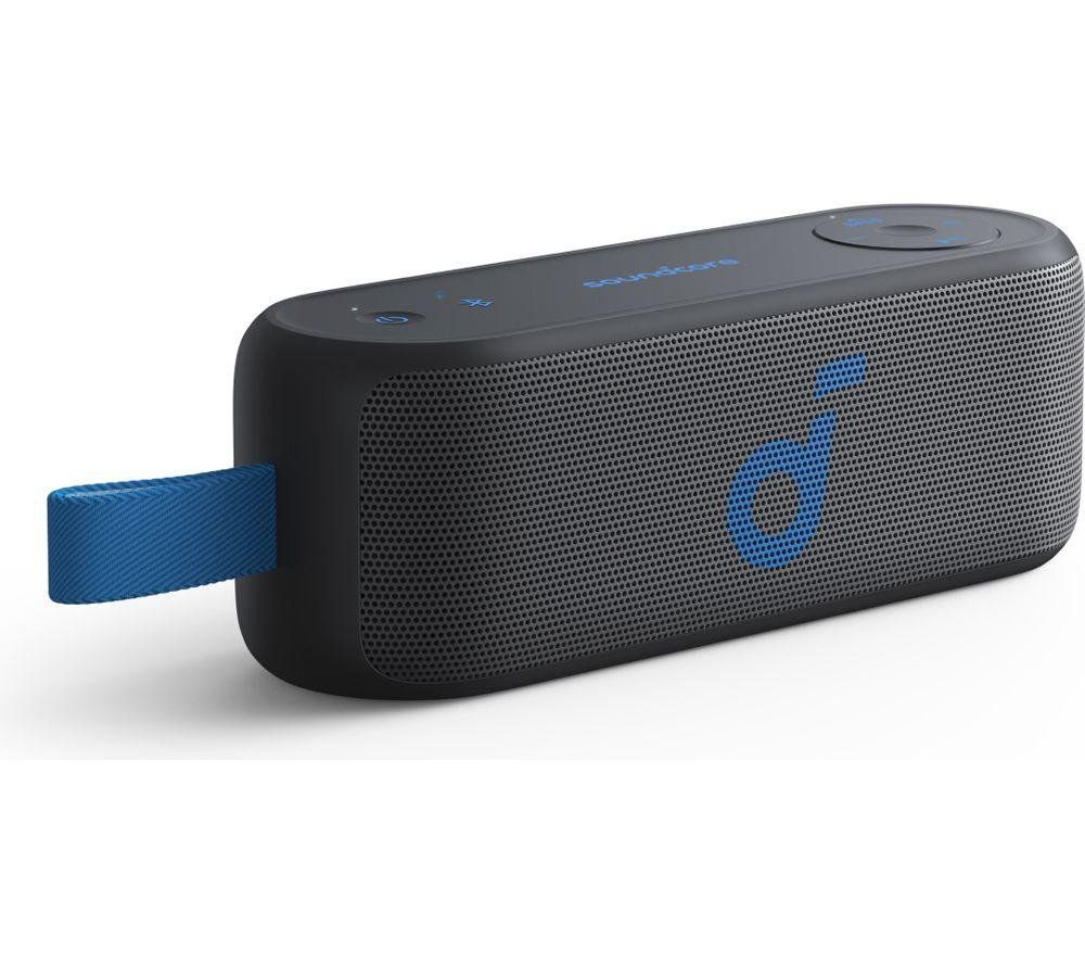 SOUNDCORE Select 3 Portable Bluetooth Speaker - Black, Black - Image 1