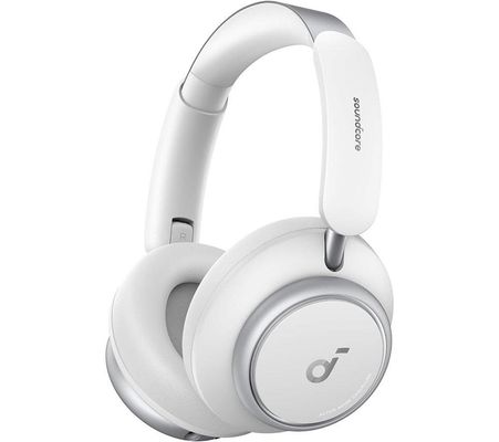 SOUNDCORE Space Q45 Wireless Bluetooth Noise-Cancelling Headphones - White, White - Thumbnail 2