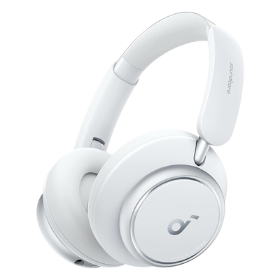 SOUNDCORE Space Q45 Wireless Bluetooth Noise-Cancelling Headphones - White, White