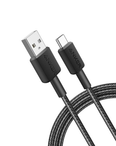ANKER 322 USB Type-C to USB Type-A Cable - 0.9 m, Black
