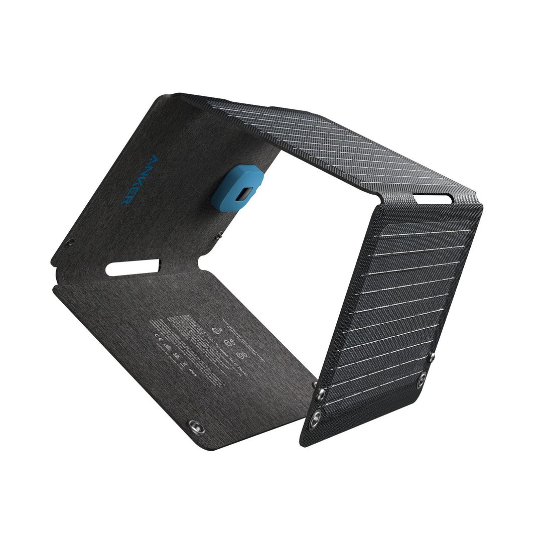 ANKER SOLIX PS30 Portable Solar Panel, Black - Image 1
