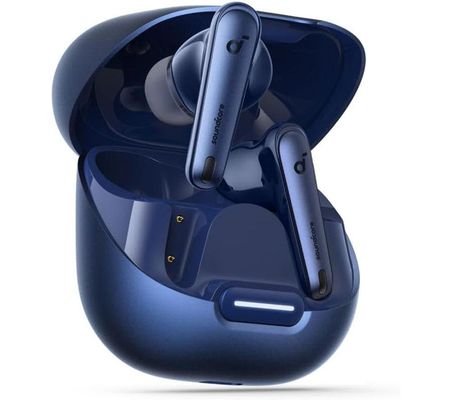 SOUNDCORE Liberty 4 NC Wireless Bluetooth Noise-Cancelling Earbuds - Navy Blue, Blue - Thumbnail 2