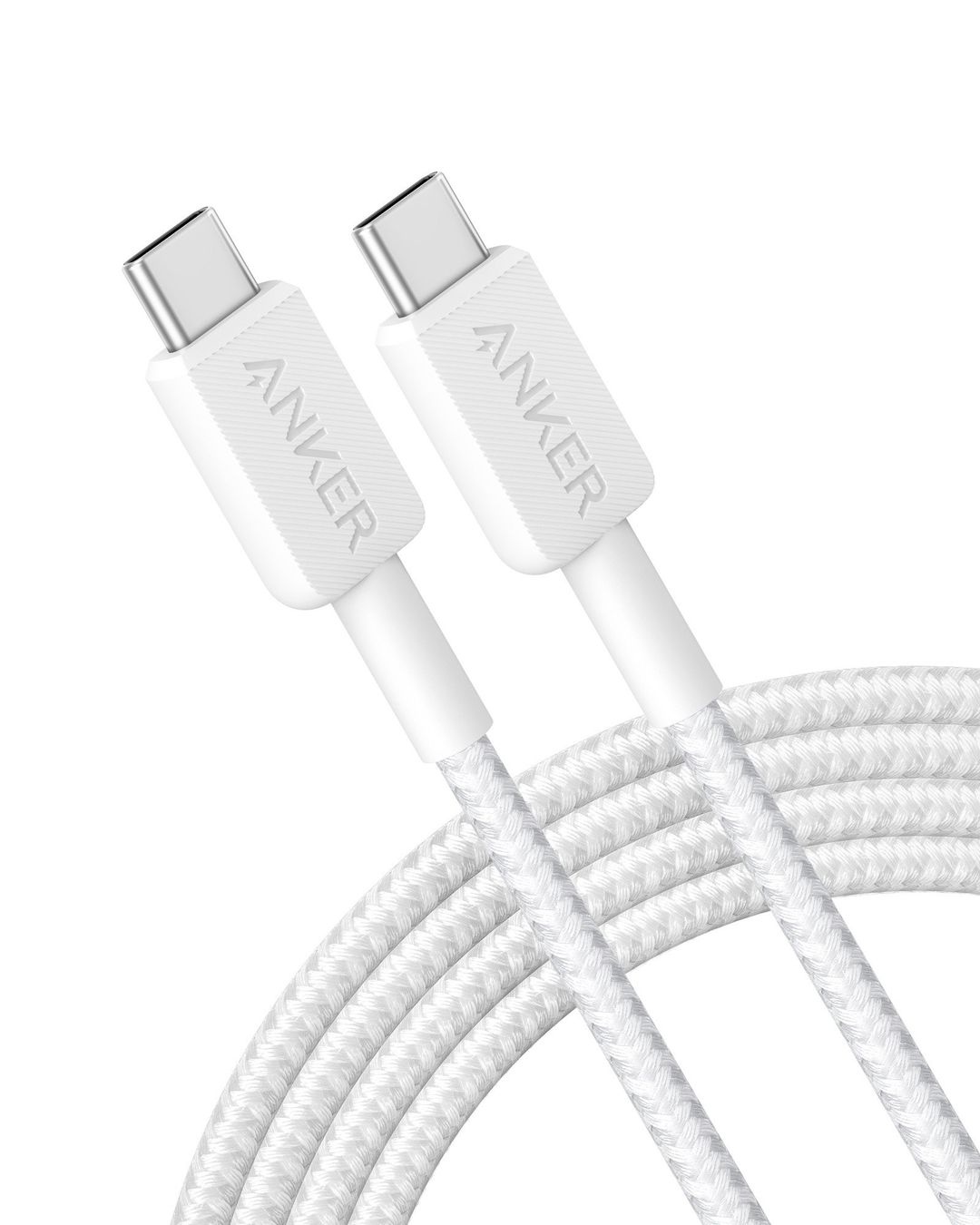 ANKER 322 USB Type-C Cable - 2 m, White - Image 1