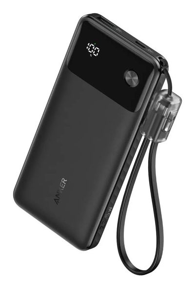 ANKER PowerCore 10000 mAh Portable Power Bank - Black, Black
