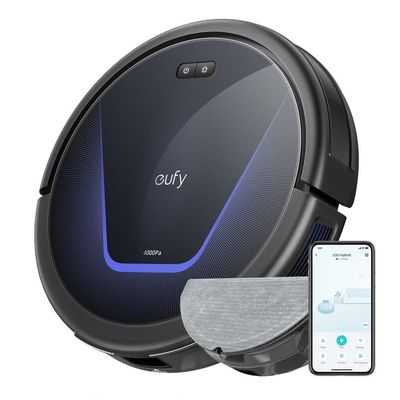 EUFY G50 Hybrid Robot Vacuum Cleaner - Black, Black