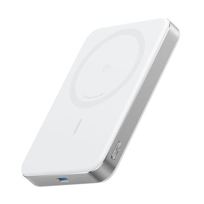 ANKER MagGo 10000 mAh Portable Power Bank - White, White