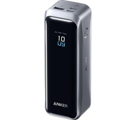 ANKER Prime 20000 mAh Portable Power Bank - Black, Black