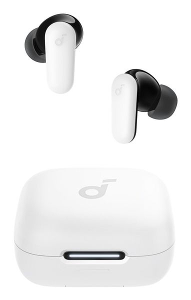 Soundcore R60i Wireless Bluetooth Noise-Cancelling Earbuds - White, White