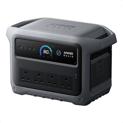 ANKER SOLIX C1000 Gen 2 1024Wh Smart Portable Power Station, Black
