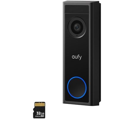 Eufy C31 2K Smart Video Doorbell with MicroSD Card