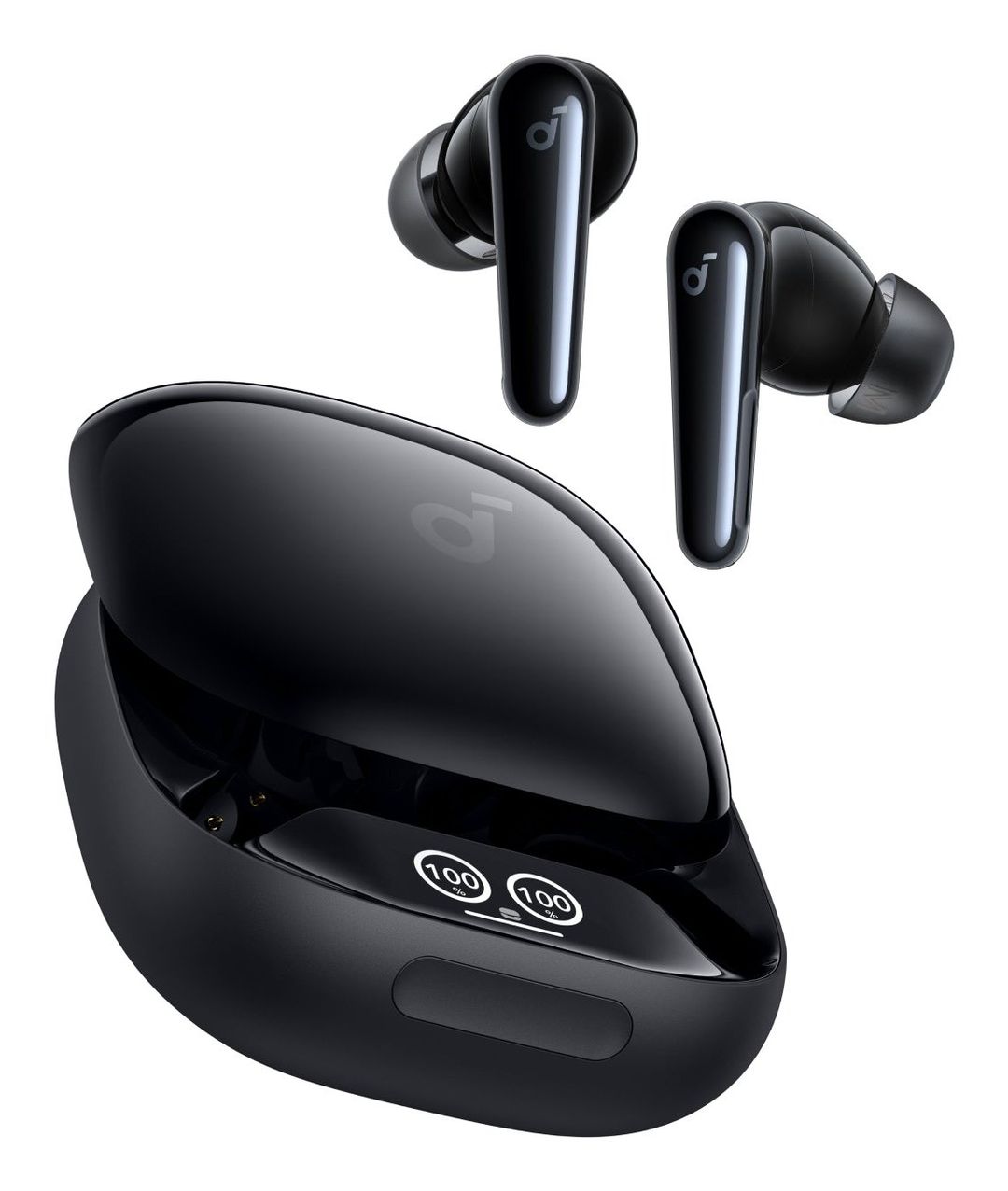 SOUNDCORE Liberty 4 Pro Wireless Bluetooth Noise-Cancelling Earbuds - Black, Black - Image 1