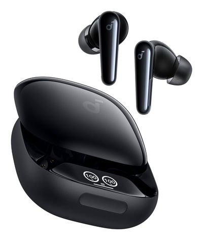 SOUNDCORE Liberty 4 Pro Wireless Bluetooth Noise-Cancelling Earbuds - Black, Black