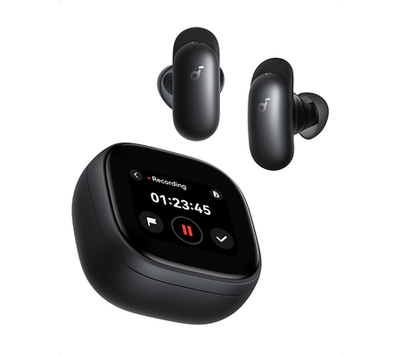 SOUNDCORE Liberty 5 Pro Max Wireless Bluetooth Noise-Cancelling Earbuds - Black, Black