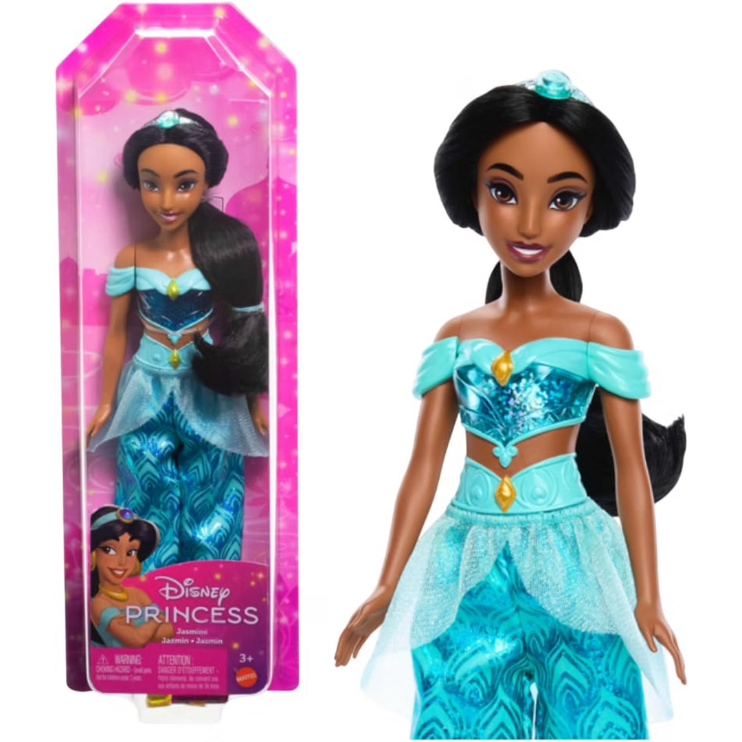Disney Princess Jasmine Doll - Blue - Image 1