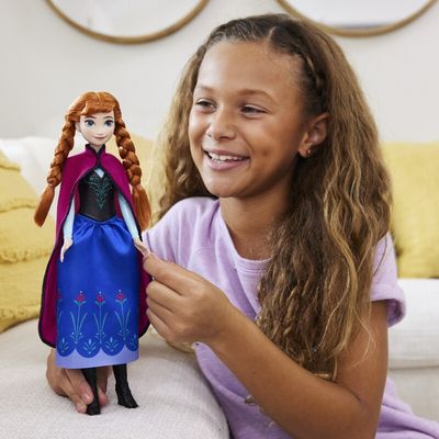 Disney Princess Frozen Anna Doll - Orange - Thumbnail 2