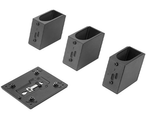 Lenovo 4XH0Z42451 mounting kit Black - Thumbnail 2
