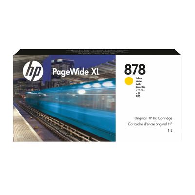 HP 312Z4A/878 Ink cartridge yellow 1000ml for HP PageWide XL Pro 5200/