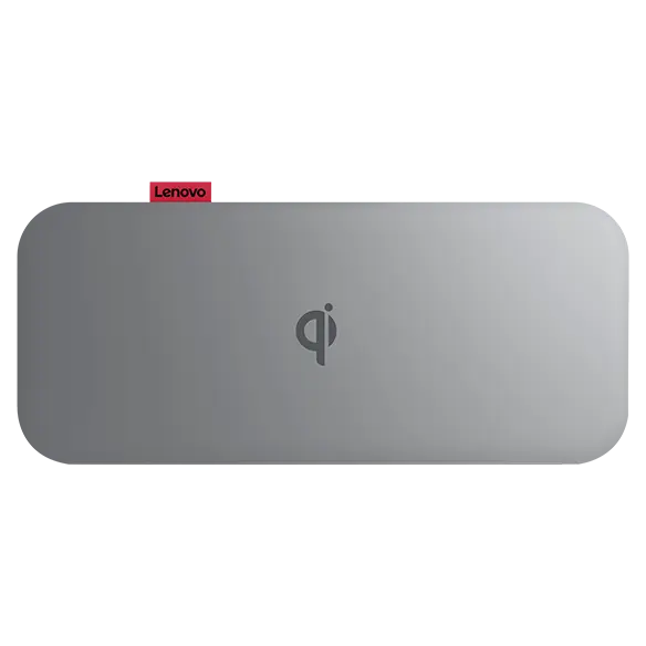 Lenovo GO Lithium Polymer (LiPo) 10000 mAh Wireless charging Grey - Image 1