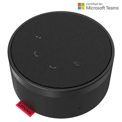 Lenovo 4XD1C82055 speakerphone PC USB Type-C Black - Thumbnail 2
