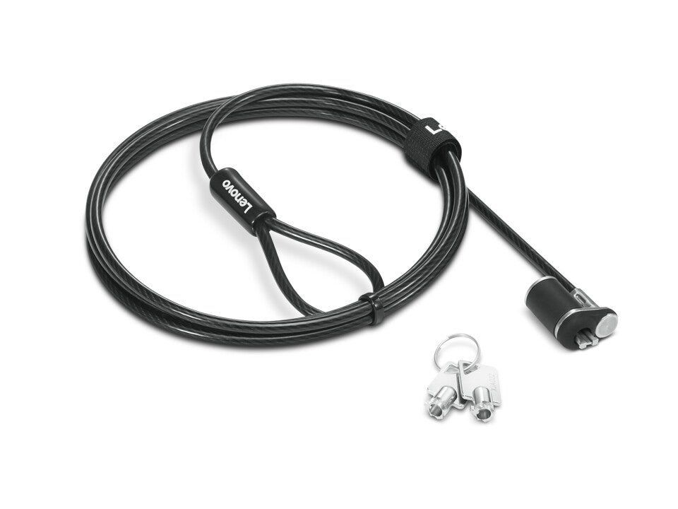 Lenovo 4XE1F30276 cable lock Black 1.5 m - Image 1