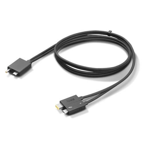 Lenovo 4X91K16970 Thunderbolt cable 0.7 m 40 Gbit/s Black - Image 1