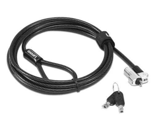Lenovo 4XE1L51710 cable lock Black 1.8 m - Image 1