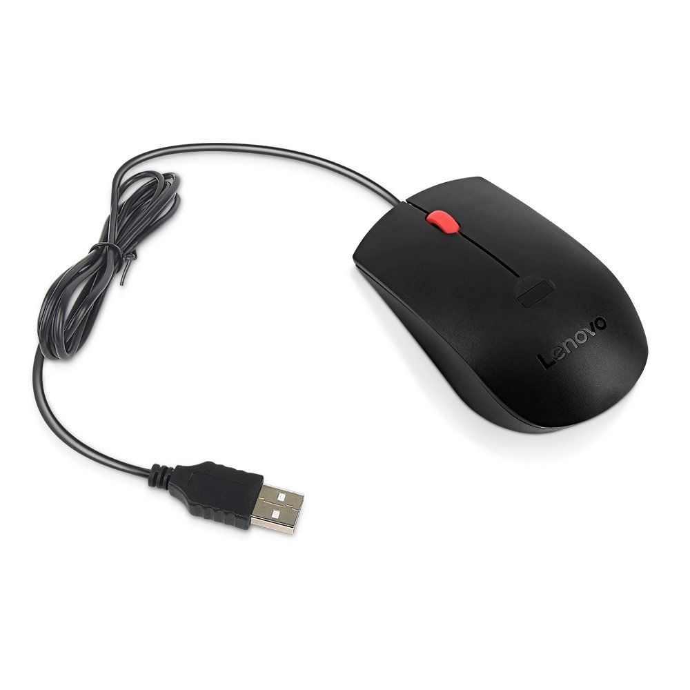 Lenovo 4Y51M03357 mouse Office Ambidextrous USB Type-A Optical 1600 DPI - Image 1