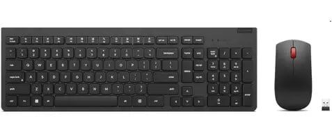Lenovo 4X31N50722 keyboard Mouse included Universal RF Wireless Black - Image 1