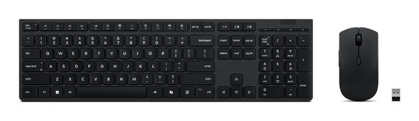 Lenovo 4X31R64328 keyboard Mouse included Office RF Wireless + Bluetooth German Black