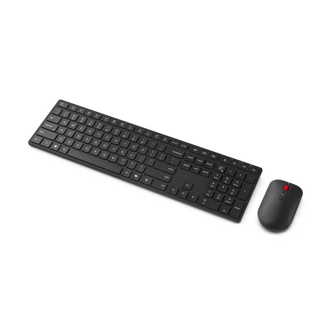 Lenovo 4X31S04830 keyboard Mouse included Home/Office RF Wireless + Bl - Image 1