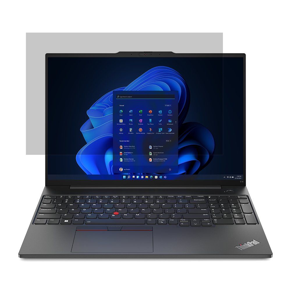 Lenovo 4XJ1U03939 display privacy filter 40.6 cm (16") Laptop Fra - Image 1
