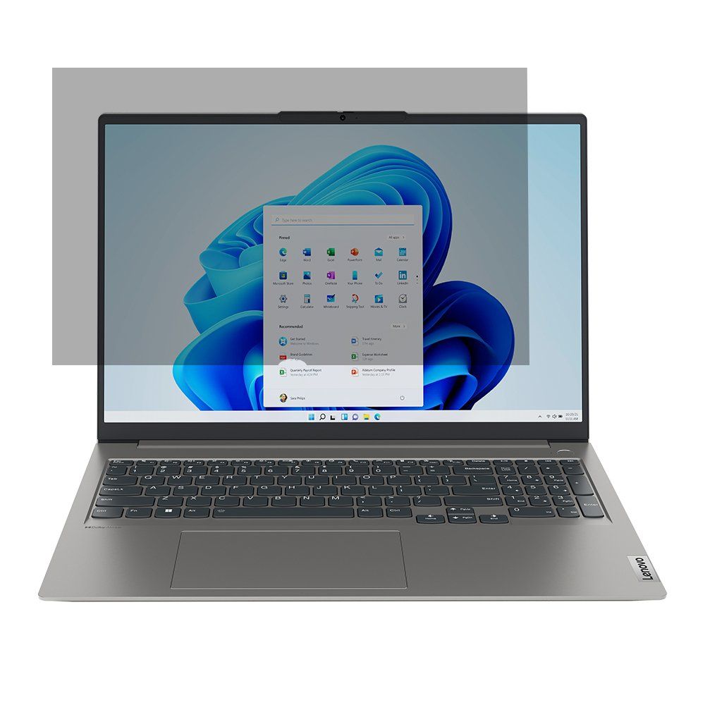 Lenovo 4XJ1U03940 display privacy filter 40.6 cm (16") Laptop Fra - Image 1