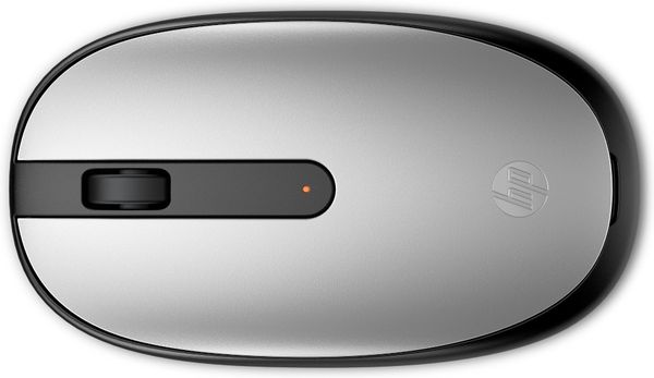 HP 240 Bluetooth Wireless Optical Mouse - Silver, Silver/Grey