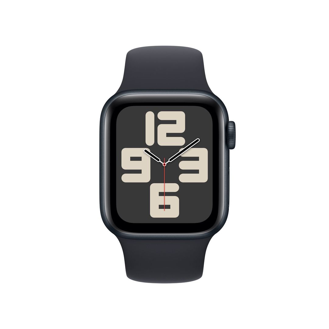 Apple Watch SE GPS 40mm Midnight Aluminium Case w/ Midnight Sport Band - Image 1