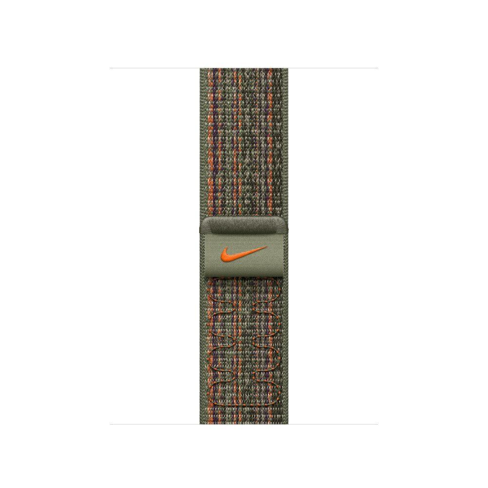 Apple 41mm Sequoia/Orange Nike Sport Loop - Image 1