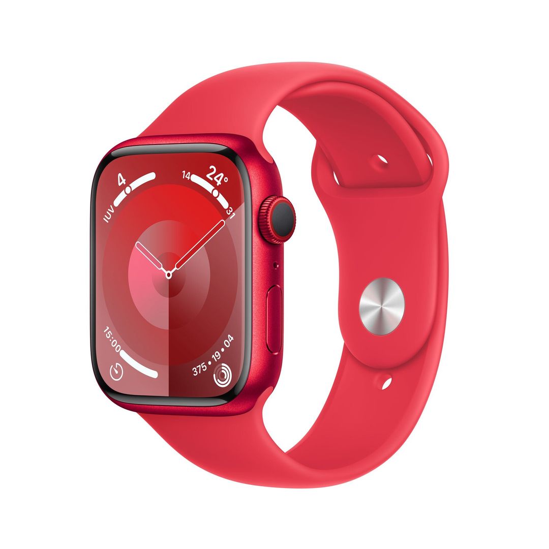Apple Watch Series 9 GPS + Cellular 45mm (PRODUCT)RED Aluminium Case w - Image 1