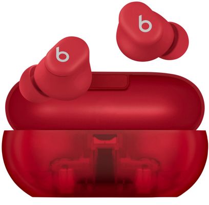 Apple Beats Solo Buds - True Wireless Earbuds - Transparent Red