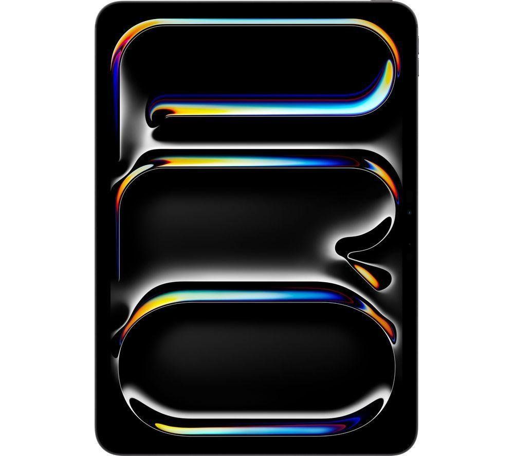 APPLE 11" iPad Pro Cellular (2024) - 256 GB, Space Black, Black - Image 1