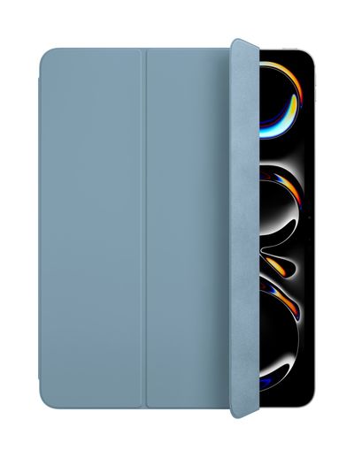 APPLE iPad Pro (M4) 13" Smart Folio Case - Denim, Blue