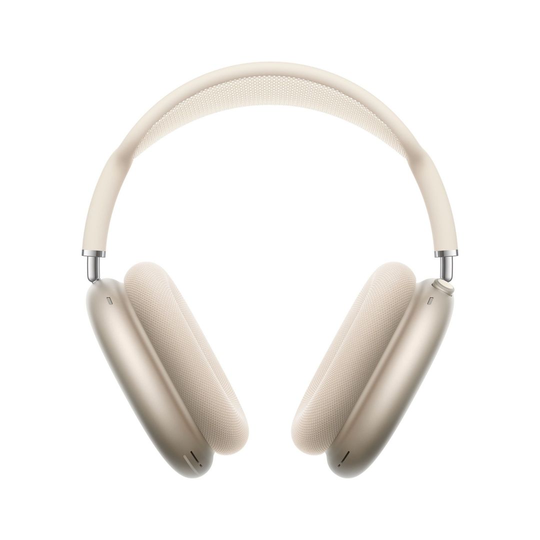 APPLE AirPods Max Wireless Bluetooth Noise-Cancelling Headphones - Starlight, White - Image 1